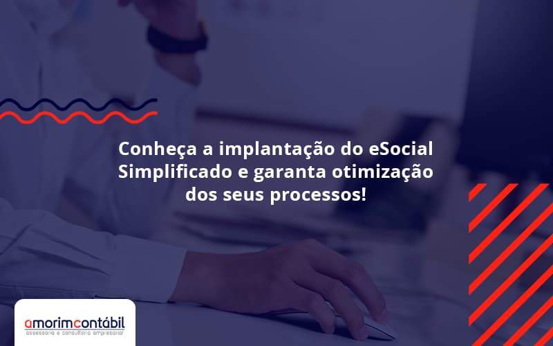 Conheça A Implantação Do Esocial Simplificado E Garanta Otimização Dos Seus Processos Amorim Contabil - Amorim Contabil | Contabilidade em Goiás